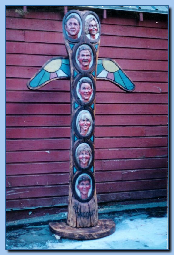 2 089 Totem Non Traditional Family Caricature Archive